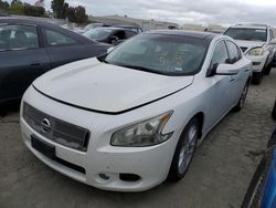 Salvage cars for sale at Martinez, CA auction: 2011 Nissan Maxima S