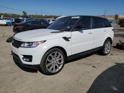 Salvage cars for sale at Windsor, NJ auction: 2016 Land Rover Range Rover Sport SC