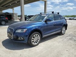 Salvage cars for sale from Copart West Palm Beach, FL: 2016 Audi Q5 Premium