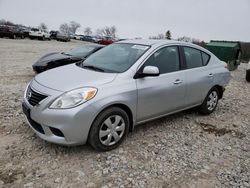 Salvage cars for sale from Copart West Warren, MA: 2012 Nissan Versa S