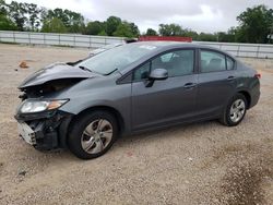 Salvage cars for sale at Theodore, AL auction: 2013 Honda Civic LX