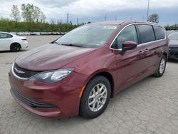 Salvage cars for sale at Bridgeton, MO auction: 2017 Chrysler Pacifica Touring