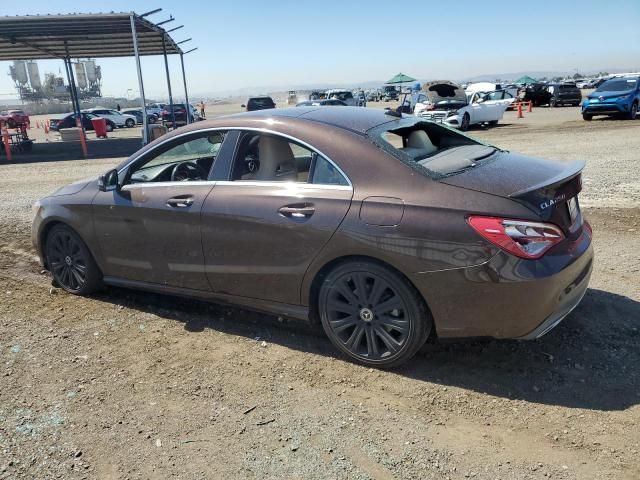 2018 Mercedes-Benz CLA 250