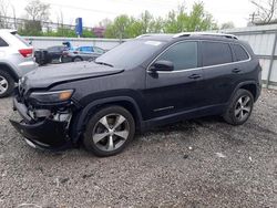 Jeep Cherokee Limited salvage cars for sale: 2020 Jeep Cherokee Limited