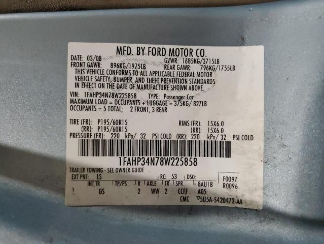 2008 Ford Focus SE/S