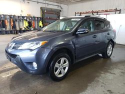 Salvage cars for sale at Candia, NH auction: 2014 Toyota Rav4 XLE