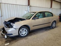 Chevrolet Malibu salvage cars for sale: 2005 Chevrolet Malibu