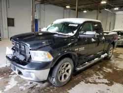 Salvage cars for sale from Copart Bowmanville, ON: 2014 Dodge 1500 Laramie