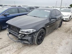 Salvage cars for sale from Copart Temple, TX: 2015 BMW 535 I