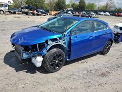 Salvage cars for sale at Madisonville, TN auction: 2019 Chevrolet Cruze LT