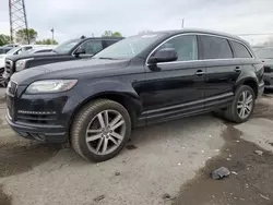Salvage cars for sale from Copart Dyer, IN: 2014 Audi Q7 Premium Plus