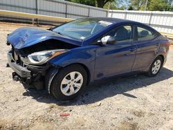 Salvage cars for sale at Chatham, VA auction: 2016 Hyundai Elantra SE