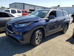 Salvage cars for sale from Copart Vallejo, CA: 2020 Toyota Highlander XLE