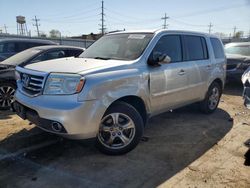 Salvage cars for sale from Copart Chicago Heights, IL: 2012 Honda Pilot EXL