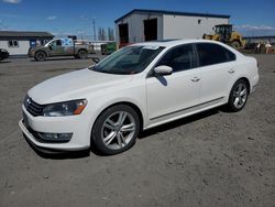Salvage cars for sale at Airway Heights, WA auction: 2014 Volkswagen Passat SEL