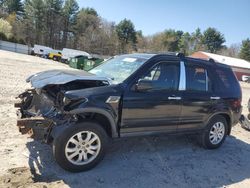 Salvage cars for sale from Copart Mendon, MA: 2004 Honda CR-V LX
