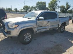 Salvage cars for sale at Riverview, FL auction: 2018 Toyota Tacoma Double Cab