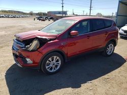 Salvage cars for sale at Colorado Springs, CO auction: 2017 Ford Escape SE
