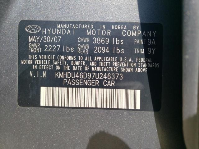 2007 Hyundai Elantra GLS