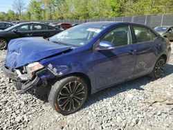 Salvage cars for sale from Copart Waldorf, MD: 2016 Toyota Corolla L