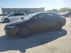 Salvage cars for sale from Copart Wilmer, TX: 2017 Chrysler 200 LX