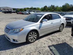 Salvage cars for sale at Memphis, TN auction: 2012 Toyota Avalon Base