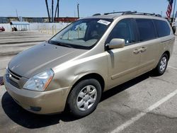 Salvage cars for sale from Copart Van Nuys, CA: 2008 KIA Sedona EX