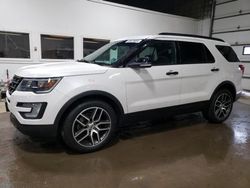 Vehiculos salvage en venta de Copart Blaine, MN: 2016 Ford Explorer Sport