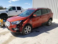 Salvage cars for sale at Franklin, WI auction: 2019 Ford Escape Titanium