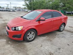 Chevrolet Sonic LT salvage cars for sale: 2012 Chevrolet Sonic LT