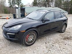 Salvage cars for sale at West Warren, MA auction: 2013 Porsche Cayenne Turbo