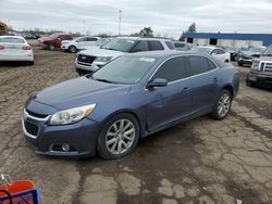 Salvage cars for sale from Copart Woodhaven, MI: 2014 Chevrolet Malibu 2LT