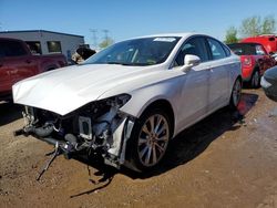 Salvage cars for sale from Copart Elgin, IL: 2017 Ford Fusion Titanium
