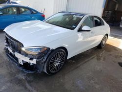 Mercedes-Benz salvage cars for sale: 2024 Mercedes-Benz C300