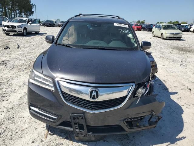 2016 Acura MDX Technology