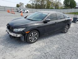 Salvage cars for sale from Copart Gastonia, NC: 2017 Honda Civic EX