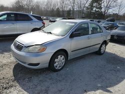 Salvage cars for sale from Copart North Billerica, MA: 2006 Toyota Corolla CE