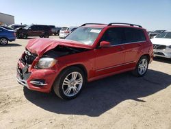 Salvage cars for sale at Amarillo, TX auction: 2015 Mercedes-Benz GLK 350