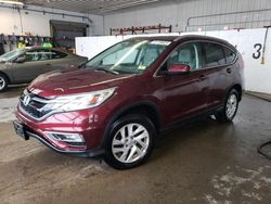 Salvage cars for sale from Copart Candia, NH: 2015 Honda CR-V EX