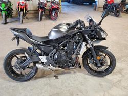 Salvage motorcycles for sale at Candia, NH auction: 2023 Kawasaki EX650 R