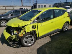 Chevrolet Bolt EV LT salvage cars for sale: 2019 Chevrolet Bolt EV LT