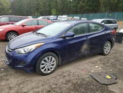 Salvage cars for sale at Graham, WA auction: 2012 Hyundai Elantra GLS