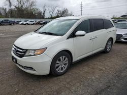 Salvage cars for sale from Copart Bridgeton, MO: 2015 Honda Odyssey EXL