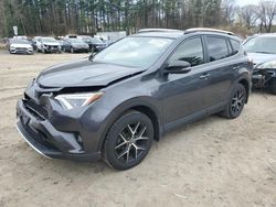Salvage cars for sale at North Billerica, MA auction: 2016 Toyota Rav4 SE