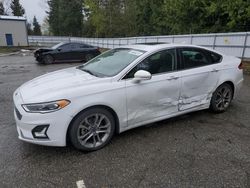 Vehiculos salvage en venta de Copart Arlington, WA: 2020 Ford Fusion Titanium