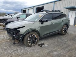 Salvage cars for sale at Chambersburg, PA auction: 2023 KIA Sportage X Line