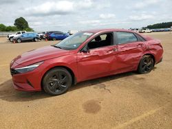 Salvage cars for sale from Copart Longview, TX: 2023 Hyundai Elantra Blue