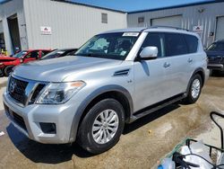 Salvage cars for sale at New Orleans, LA auction: 2017 Nissan Armada SV