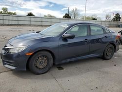 Salvage cars for sale at Littleton, CO auction: 2018 Honda Civic LX