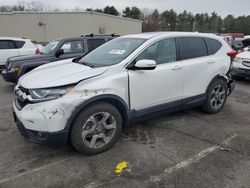 Salvage cars for sale from Copart Exeter, RI: 2019 Honda CR-V EX